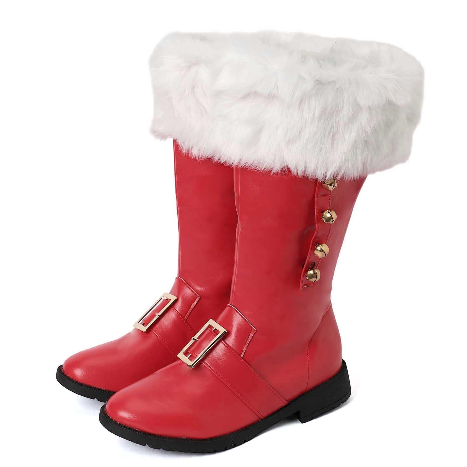 Zamszowe buty ze średnią łydką na zimę, modne, wygodne, wsuwane botki z obcasem, na urlop, na co dzień