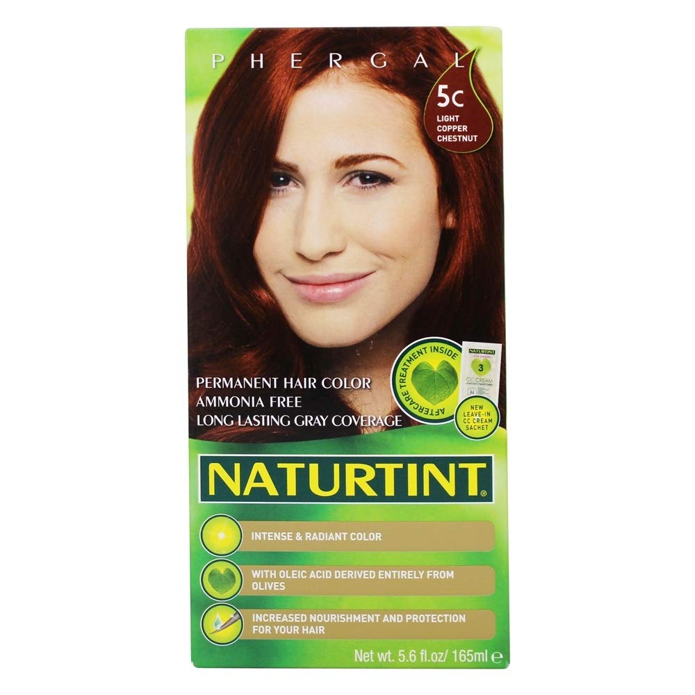 NaturtintPermanent Hair Color 5C Light Copper Chestnut - 5.45 fl oz