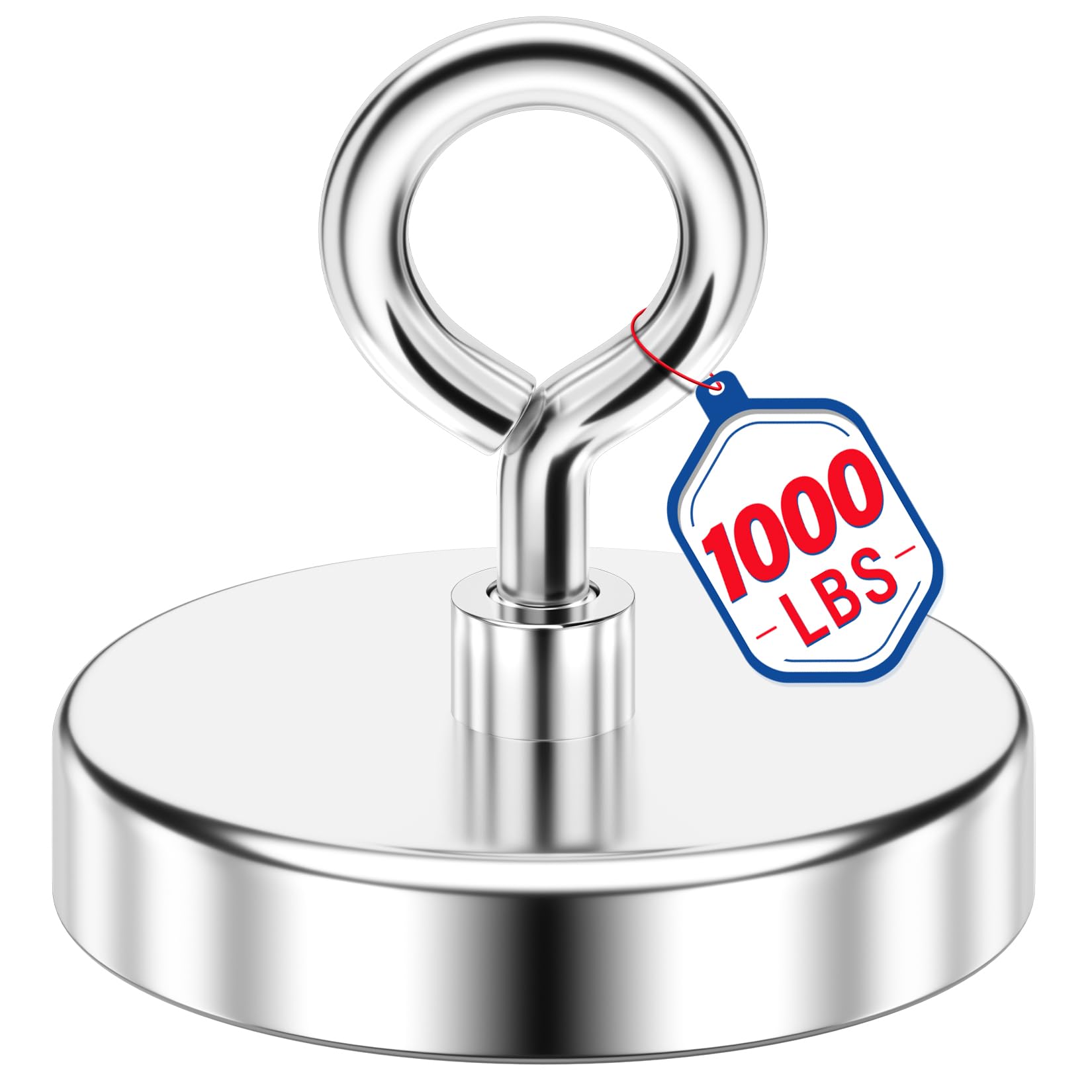 1000 LBS Fishing Magnet - Powerful Metal Retrieval -1