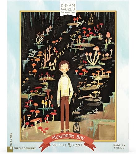 Miniatura 18 de New York Puzzle Company - Dream World Eleanor's Room - Rompecabezas de 1000 piezas para noches de juego familiares por Emily Winfield Martin