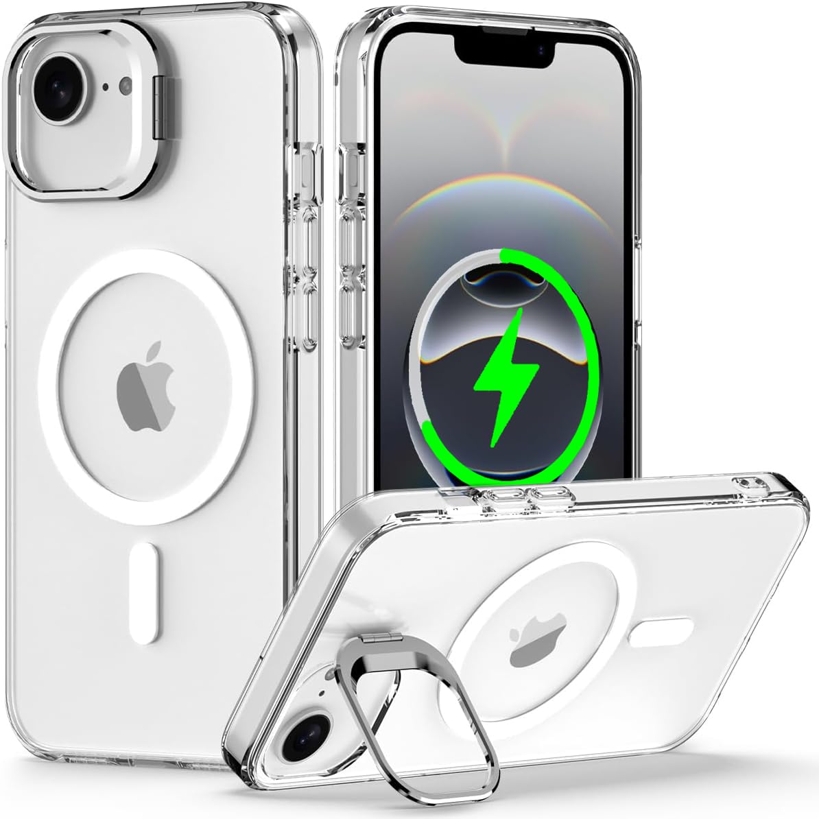 【純正MagSafe対応・スタンド機能 】iPhone 17E 用 ケース Ma…
