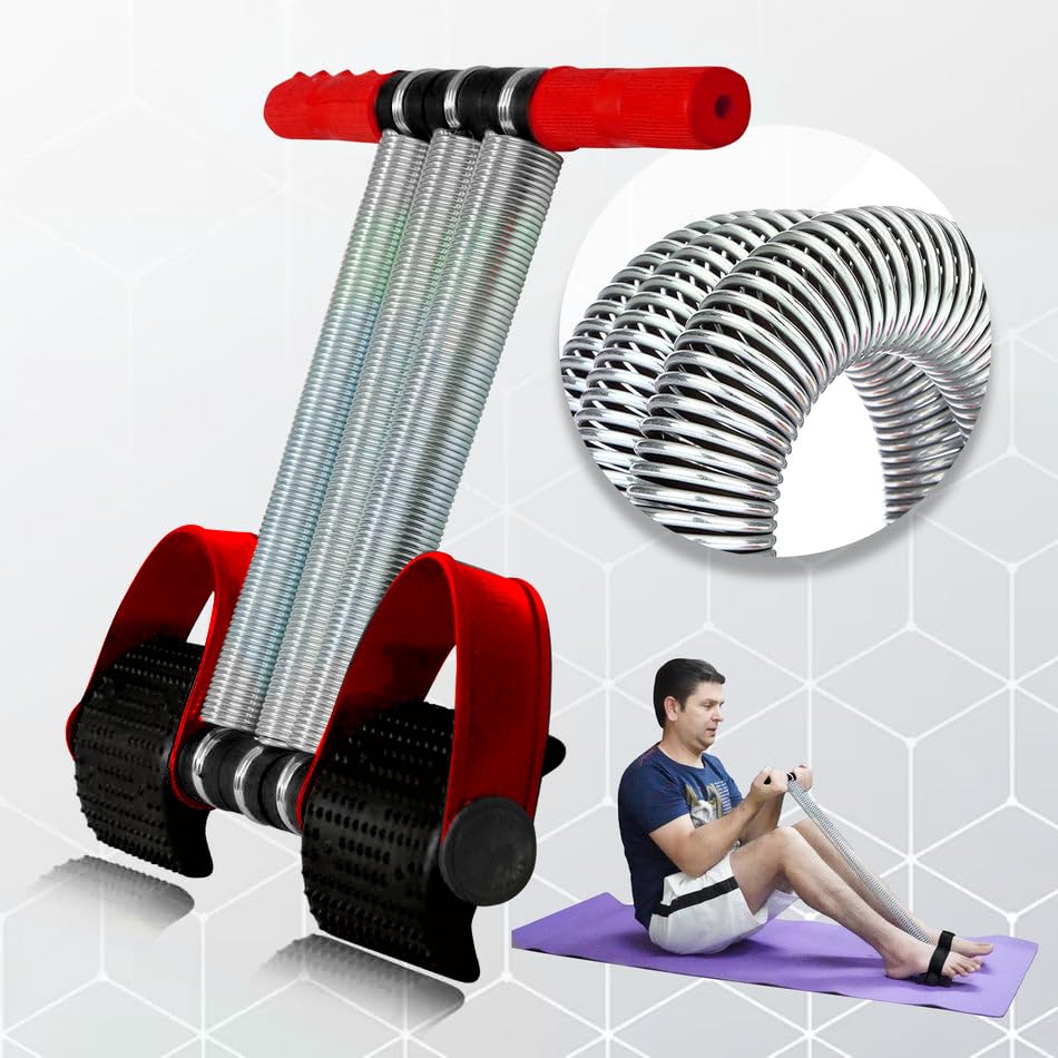 Athlian Heavy Duty | Triple Spring Tummy Trimmer | Adjustable Resistance Ab Exerciser for Core Strength | Weight Loss | and Full-Body Toning | gym equipment (B0DH2YQK8P) Amazon Price History, Amazon Price Tracker