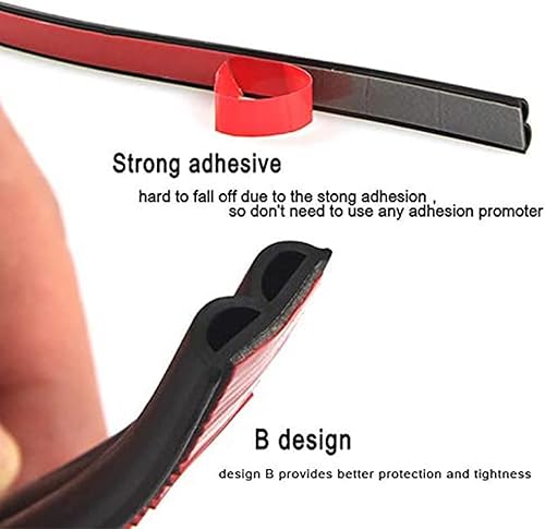 Miniatura 3 de Torcarvh - Tira de sellado de puerta de automóvil en forma de B para automóvil, camión, motor, burlete de goma para ventana de automóvil, cubierta