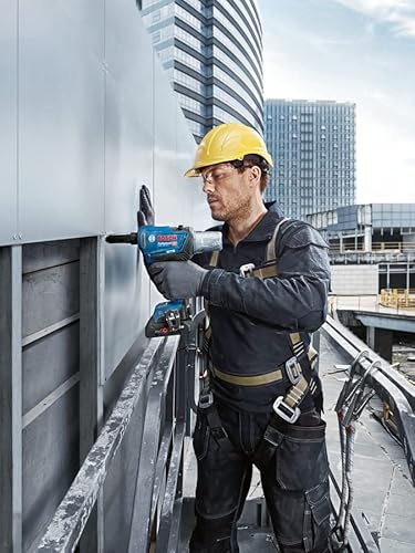 Bosch Professional 18V System Akku Nietpistole GRG 18V-16 C (Zugkraft max. 16.000 N, Hublänge 25mm, inkl. L-BOXX, ohne Akku/ Ladegerät)