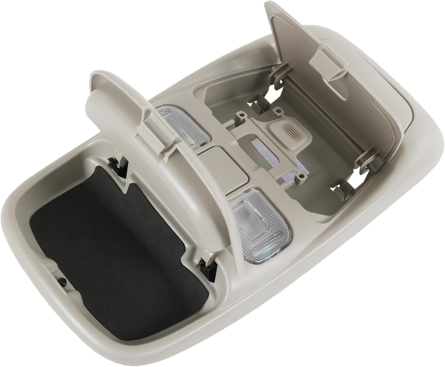 UPGRADED Overhead Console with Dome LED Lights & SunGlasses Storage - Compatible with Dodge Ram 1998-2001, Ram 2500 3500 2002-2002,Replaces PARTS# SN96TL2AA