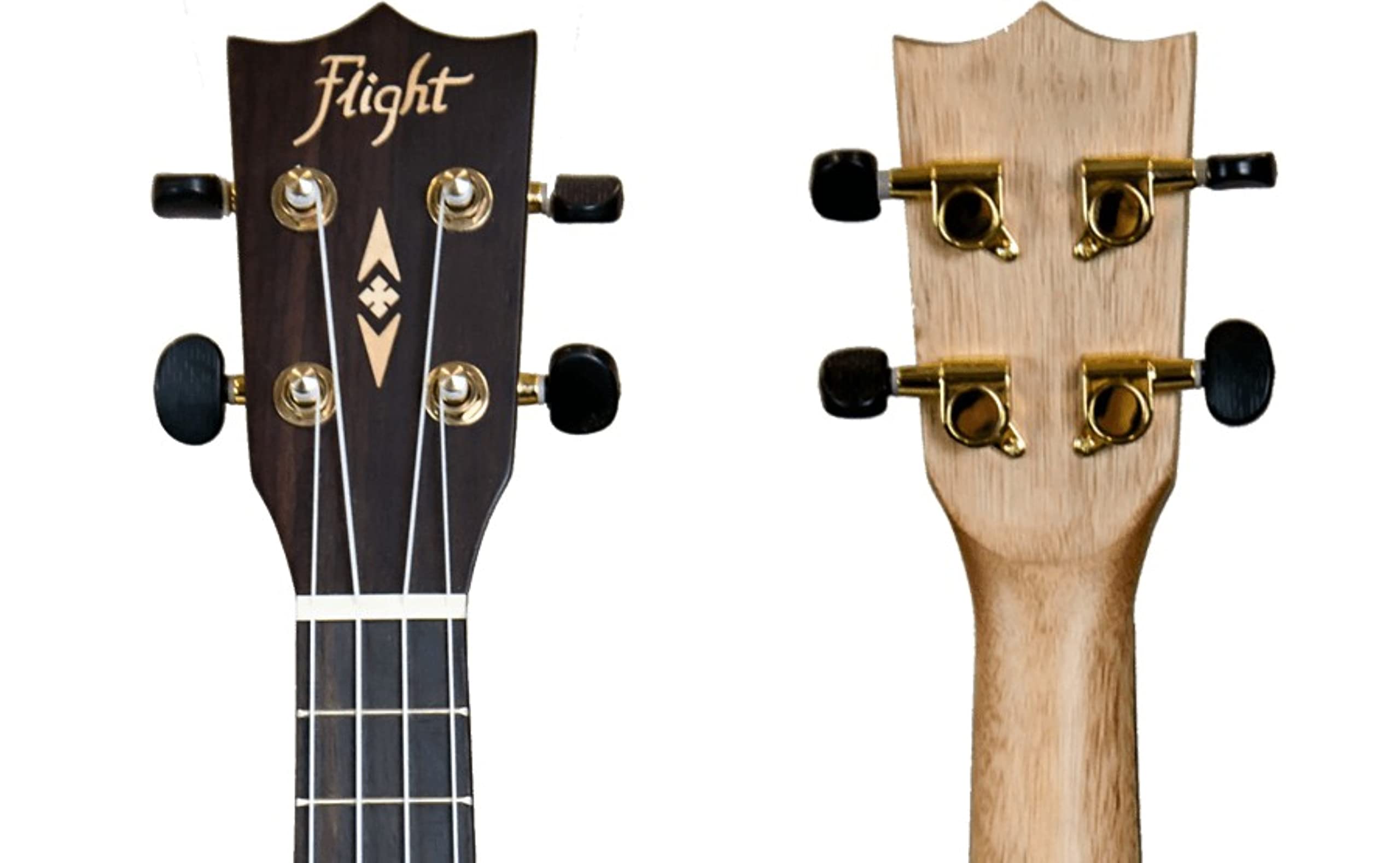 Flight: DUS410 Sopran-Ukulele – gesteppt (mit Tasche) – UKULELE