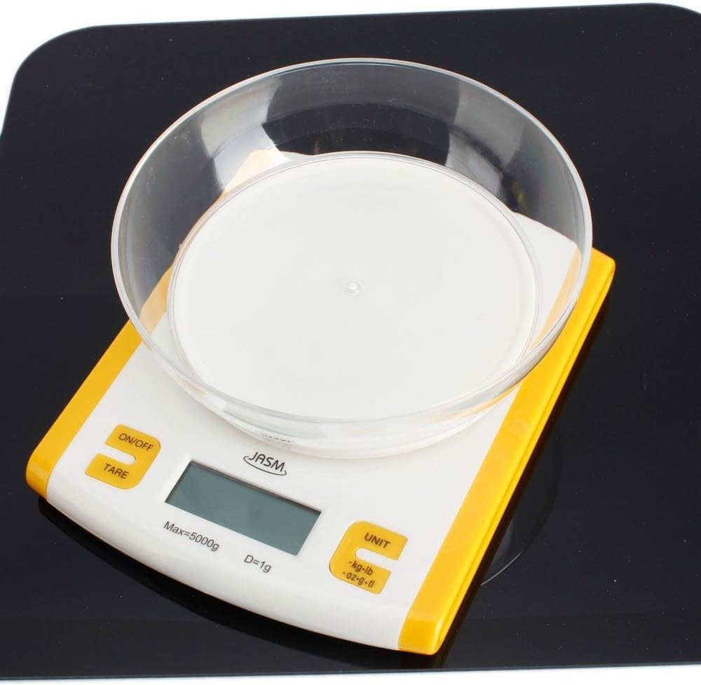 Electronic kitchen scales Compact Digital Kitchen Scale Diet Food 5KG/11LBS x 1g w/ Bowl Electronic Weight digital scales