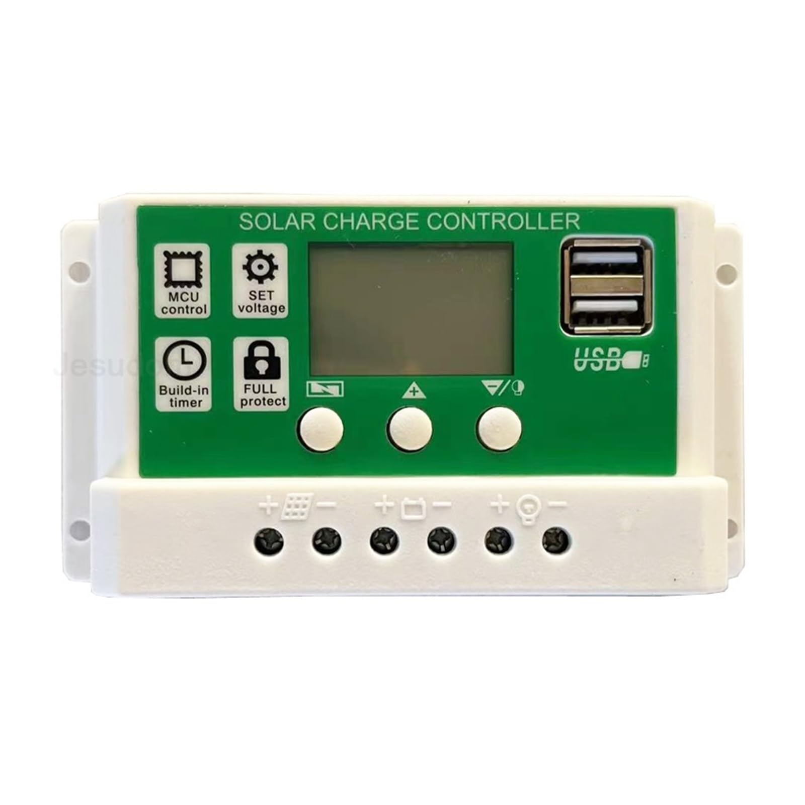 CUDTAPI Solar Charge Controller 12V24V Auto. 30A20A10A Charger Current For PV Panels 100W 200W 300W 400W 500W(30A)