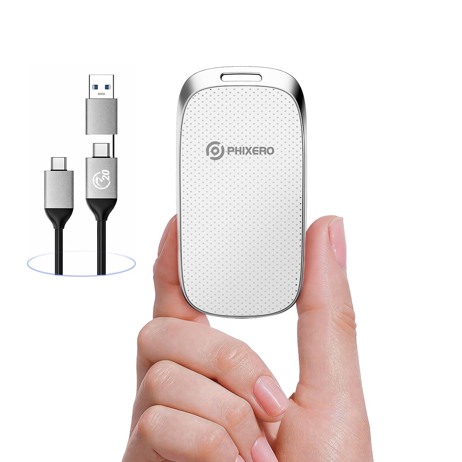 Amazon | PHIXERO P20 外付けSSD 1TB USB3.2 Gen2x2 最大転送速度