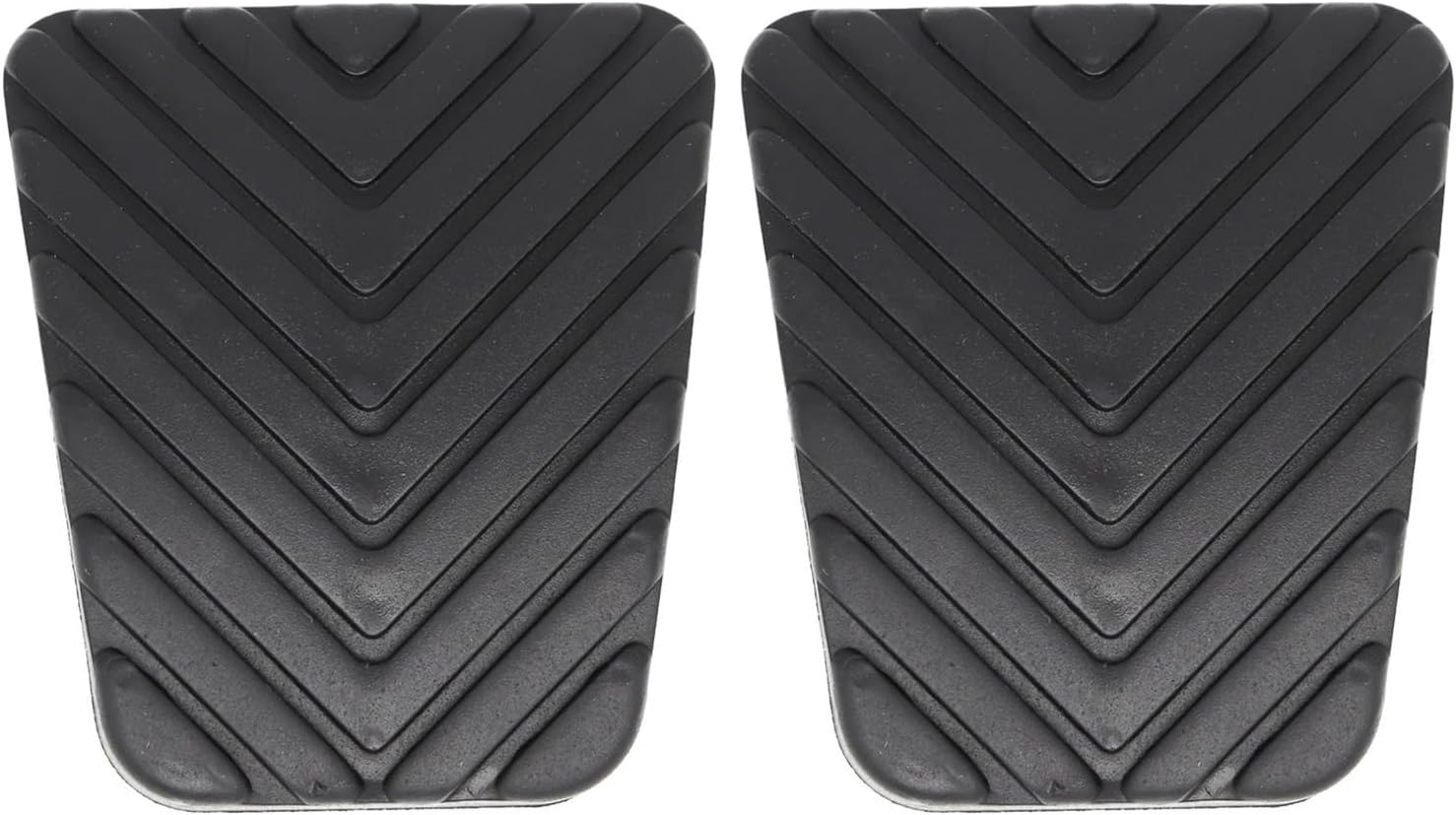 Car Pedal Pads Replacement for Hyundai for Elantra XD HD MD UD 2000-2014 2015 2016 2017 for Avante for Lantra Rubber Brake Clutch Foot Pedal Pad Cover Replacement Pedal Pad Kit(2Pc)(2Pc)