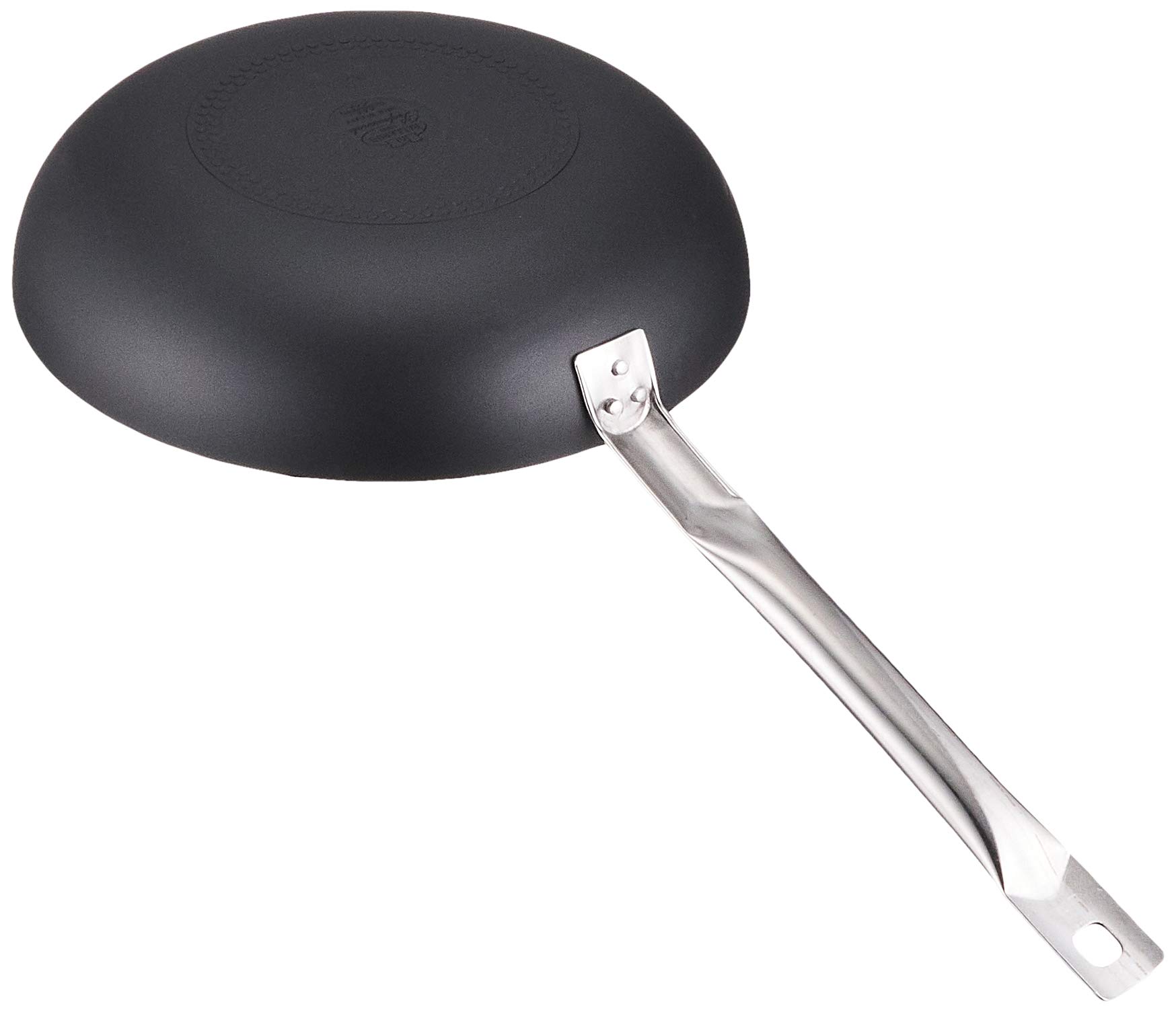 Ballarini Professionale 6002.32 Padella Svasata Alta da Induzione, Alluminio, Nero, 32 cm