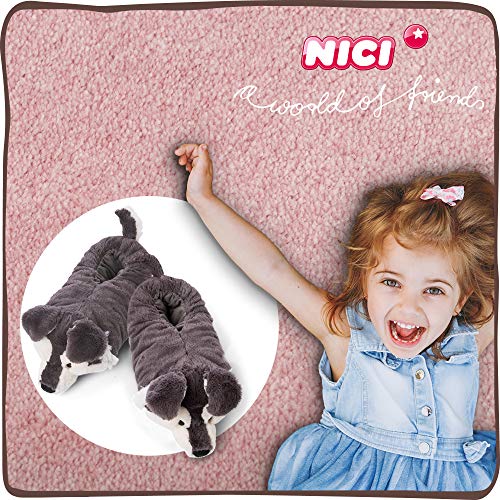 Nici 45745 Hausschuhe Husky Swante figürlich Plüsch Gr. 38-41 Winter Adventure – Bild 7