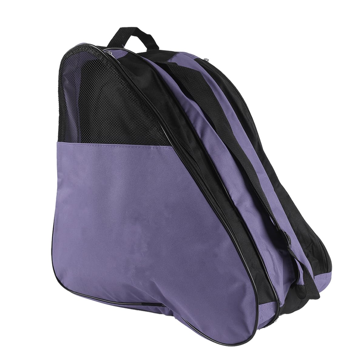 Bolsa para patines de mujer, hielo, esquí, hockey sobre hielo adulto (morado)