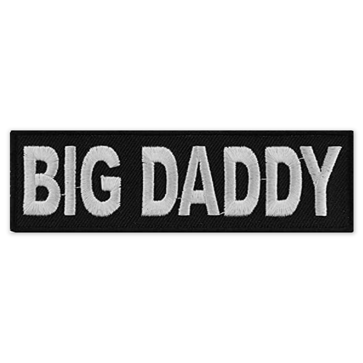 BASBOOSA Big Daddy Embroidery Appliqué Patches for Rider Jackets Bag Cloth and Anywhere - : 3 x 3 Inches