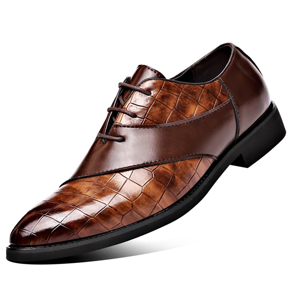 Mens Classic Modern Dress Oxfords Shoes Business Formal Derby