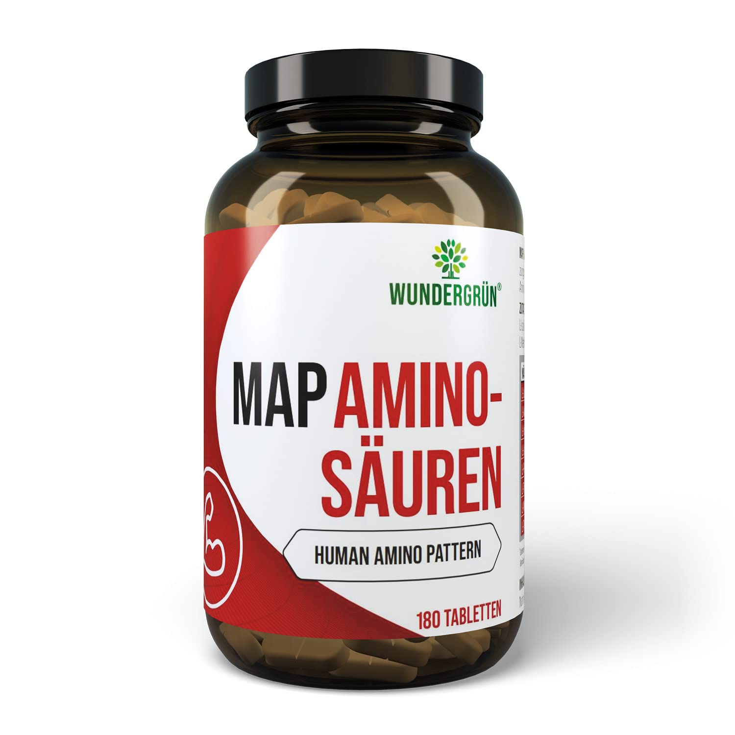 MAP Aminosäuren|Entwickelt nach Prof. Dr. Morettis Master Amino Acid Pattern|180 Presslinge
