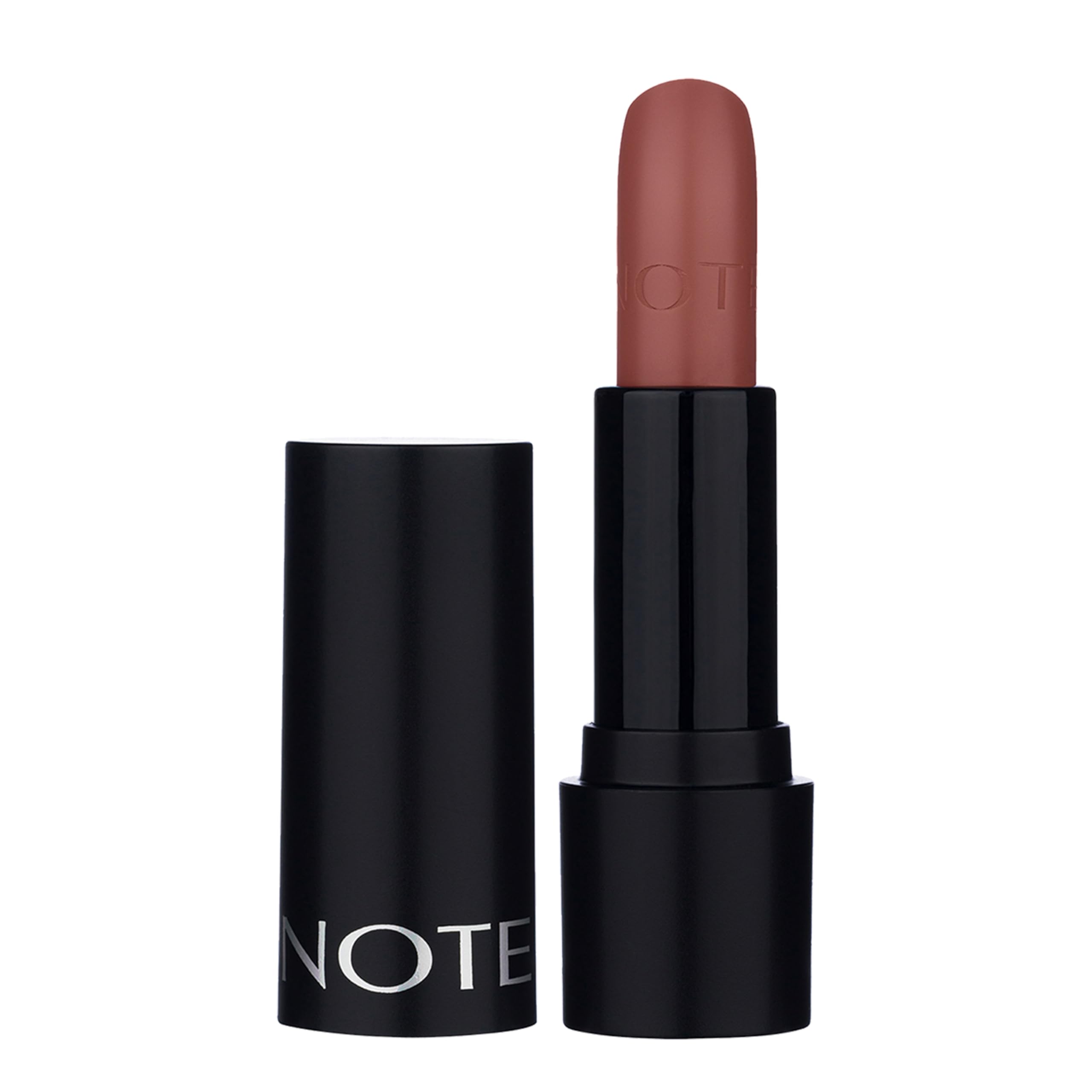 Note Cosmetics Deep Impact Lipstick 03 Confident Rose Kremsi Dokulu Yarı Parlak Ruj, Nude