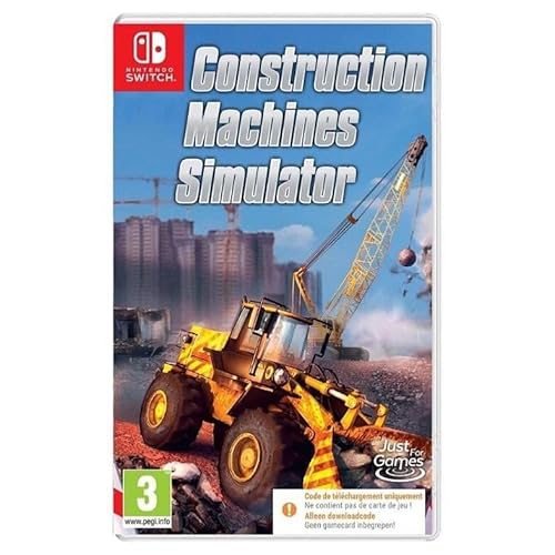 Construction Machines Simulator Nintendo SWITCH - Code de Téléchargement Uniquement. Ne contient pas de disque de jeu !