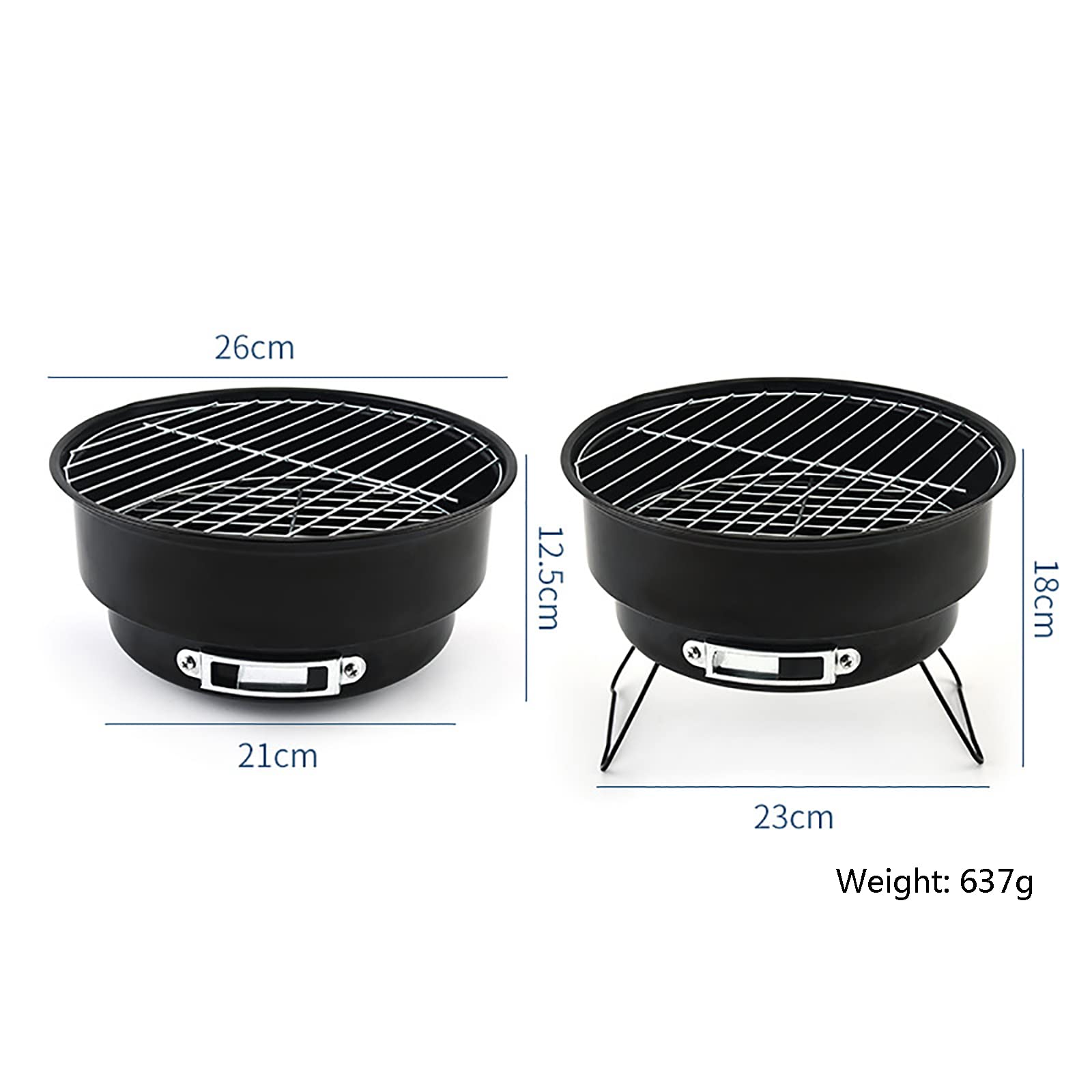 Réchaud à Bois de Camping Portable Pliable en Acier Inoxydable Pliable Poêle à Bois pour Barbecue, Randonnée, Voyage, Pique-Nique