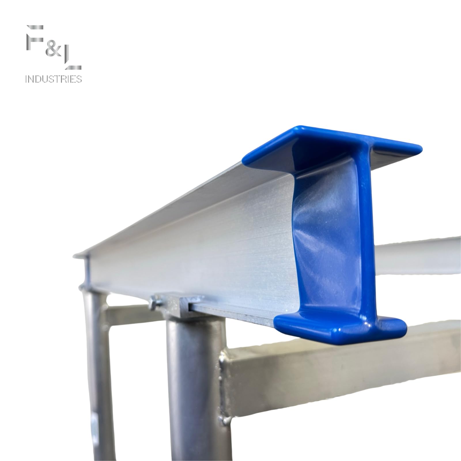 F&L I-Beam in alluminio - lega 6061, guida di supporto strutturale da 91,4 cm per gambe di supporto A/C, progettata per l'approvazione del codice edilizio (approvato dal codice edilizio Miami-dade e