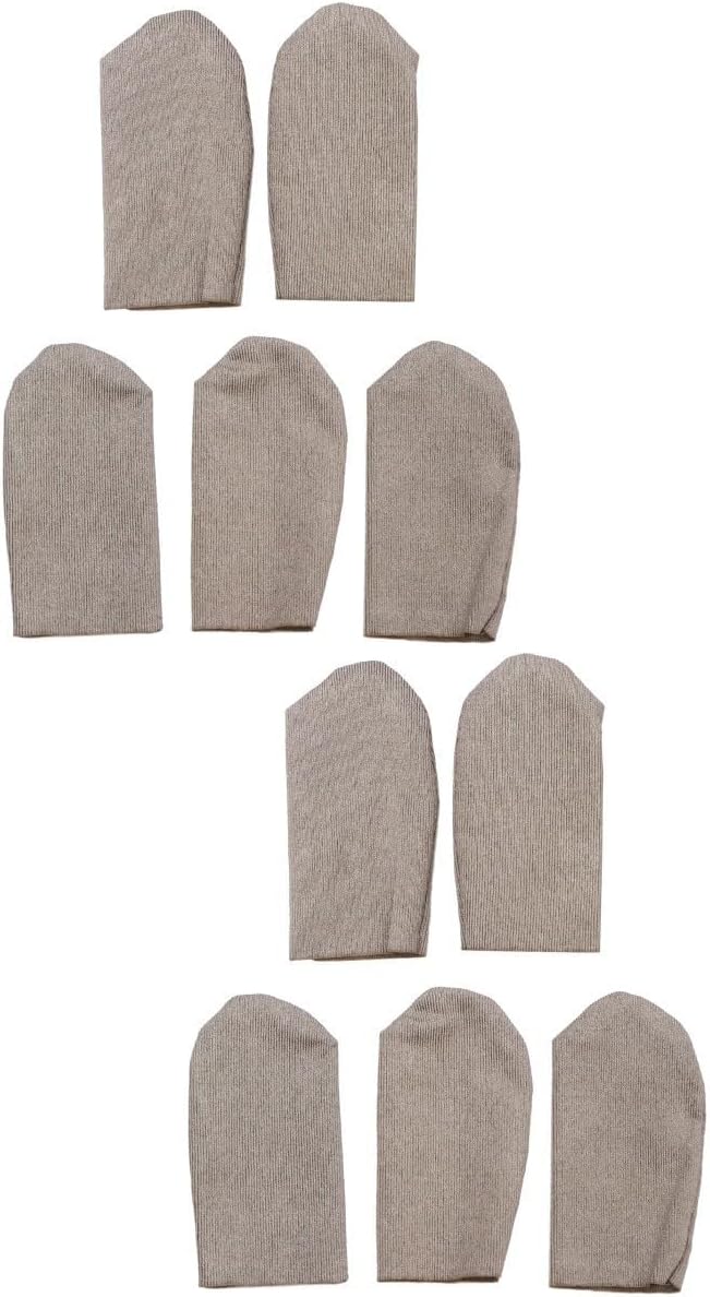Generic 10pcs Ultra-Thin Screen Touch Finger Cover Gaming Gloves for Sweaty Hands Finger Sleeves for Phone Game Sweatproof Non-Slip Accessory image 2