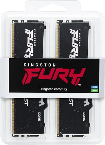 Miniatura 10 de Kingston Fury Beast RGB 64GB 5600MTs DDR5 CL40 DIMM memoria de escritorio (kit de 2)  Intel XMP 3.0  Tecnología de sincronización infrarroja