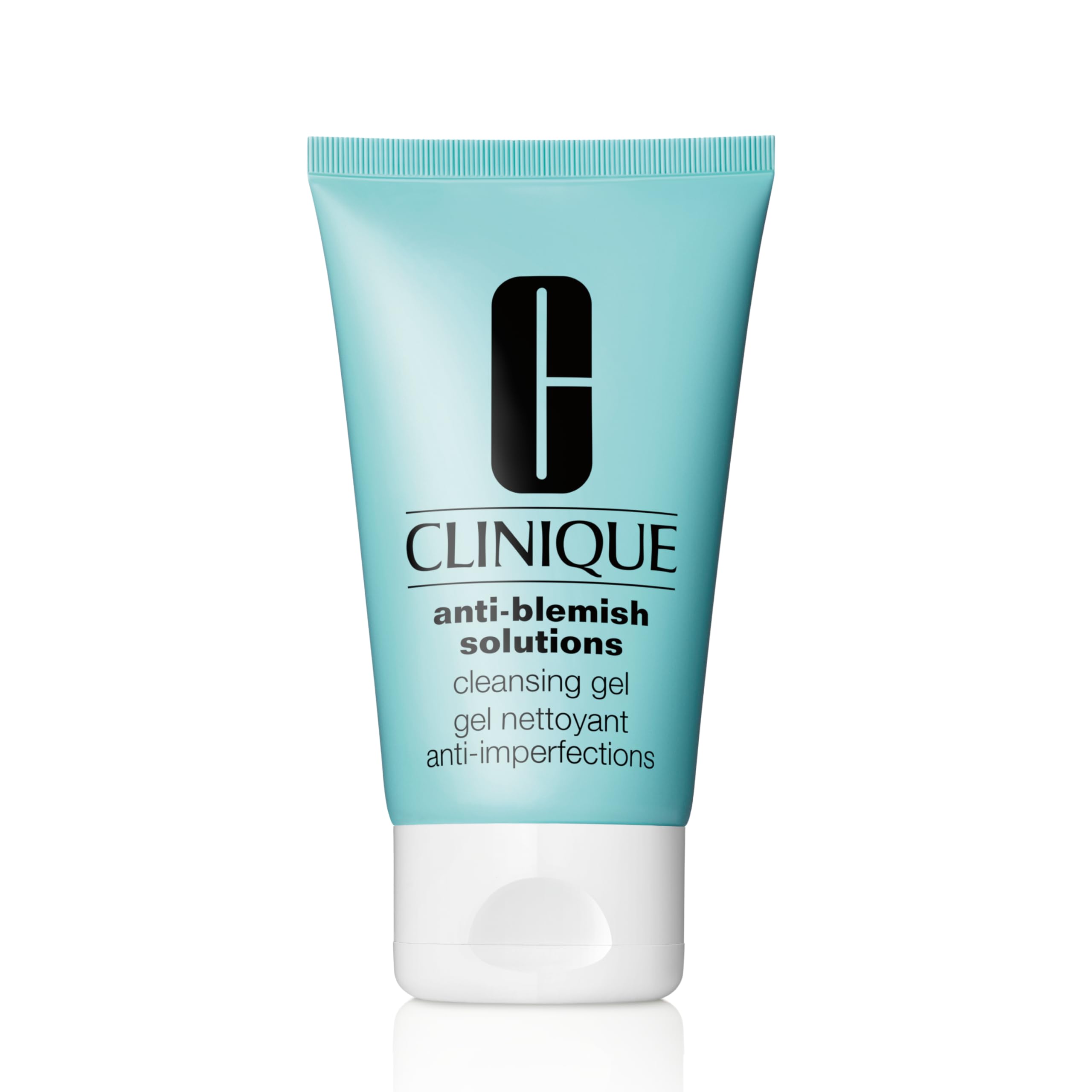 Clinique Anti-Blemish Solutions™ Oil Control Cleansing Gel mit 2 % Salicylsäure – Für Haut, die zu Unreinheiten neigt, 125 ml