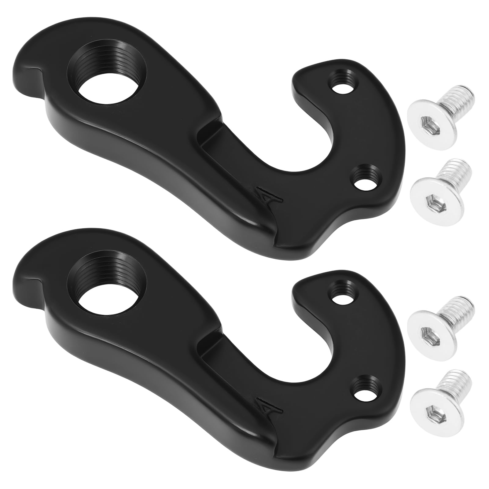 VGOL 2x Black Rear Derailleur Hanger with Screws Replace OEM CC045 Compatible with Whyte 403 405 429 529 603 605 604 629 801 802