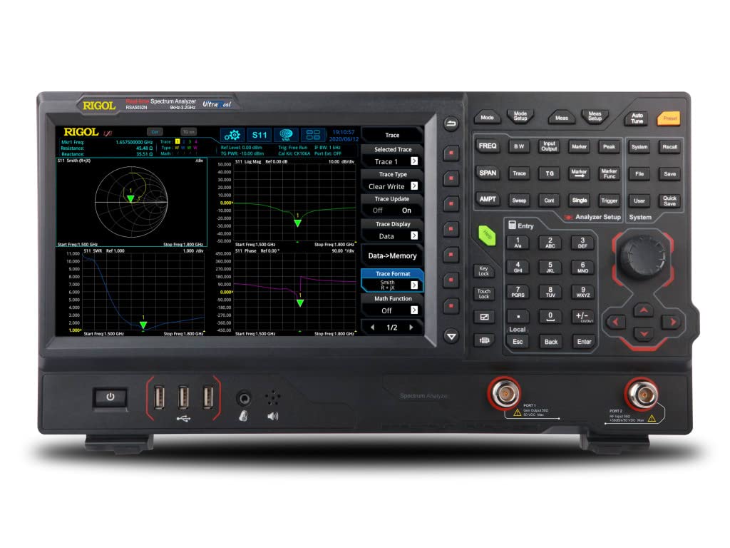 Rigol RSA5032N-OCXO - 3.2 GHz Real Time Spectrum Analyzer with Vector Network Analysis and OCXO Option Installed