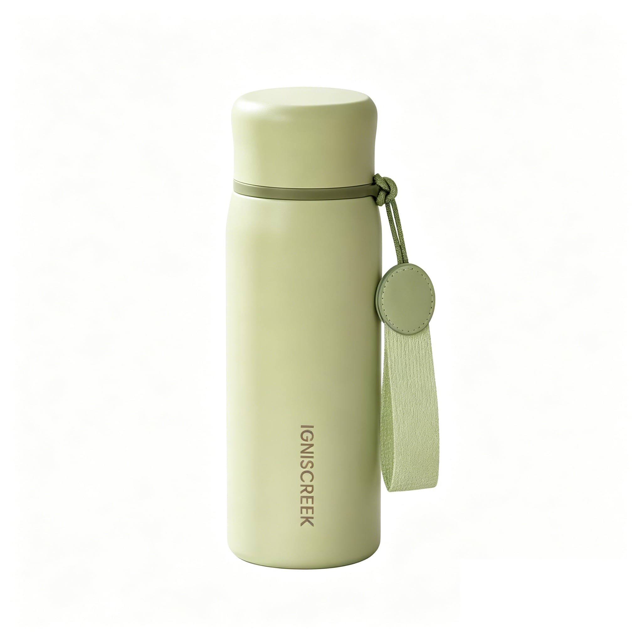 IGNISCREEK 500ml Insulated Water Bottle, 316L Stainless Steel Thermal Coffee Cup, Reusable Vacuum Sealed Water Bottle, BPA-Free Food Grade & Corrosion Resistant, 12hr Hot & 24hr Cold
