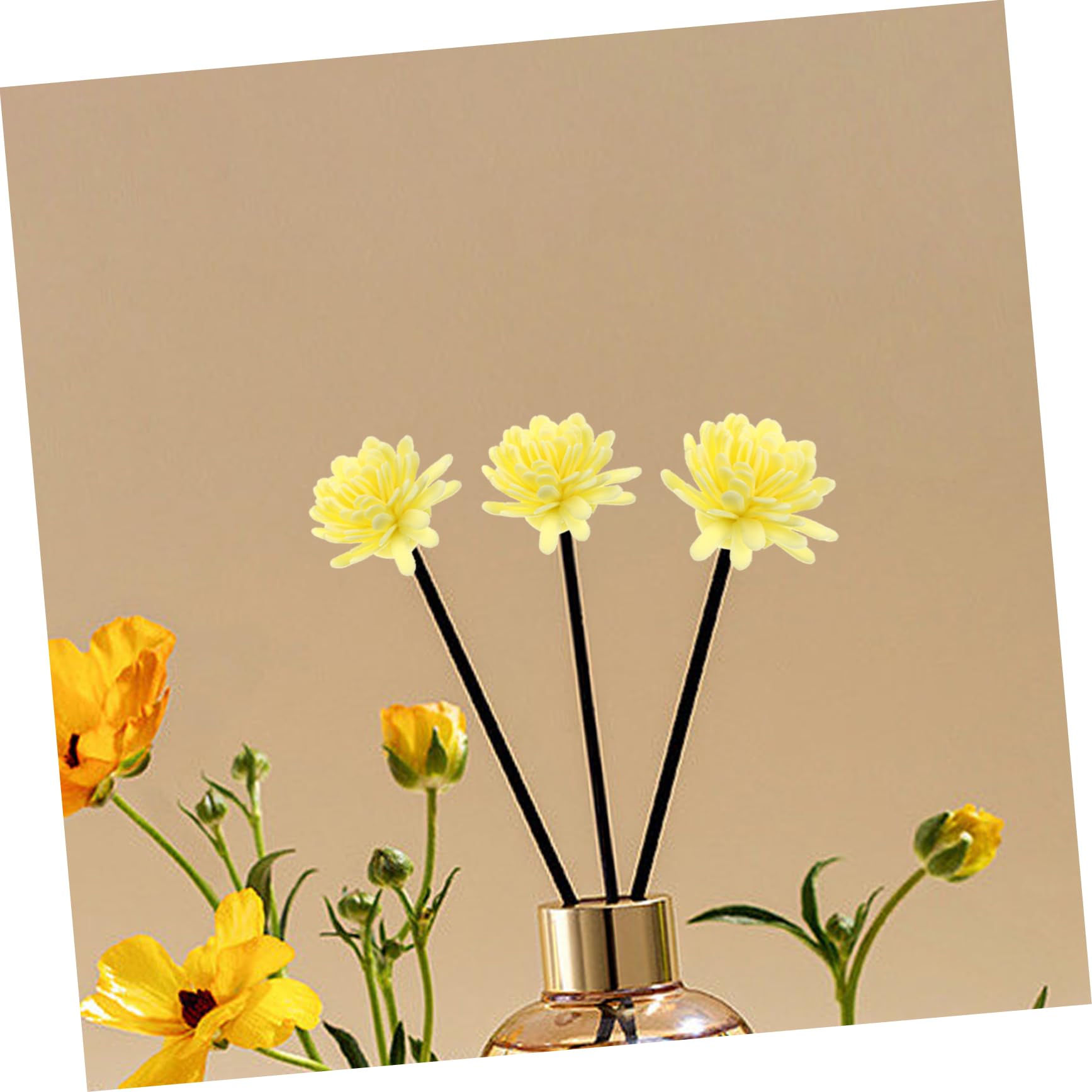 PRETYZOOM 500stücke Duftdiffuser Künstlichen Blumen Aromatherapie-Dekoration Für Raumduft Kompatibel Mit Ätherischen Ölen Langlebig Und Praktisch Für Langfristige Nutzung