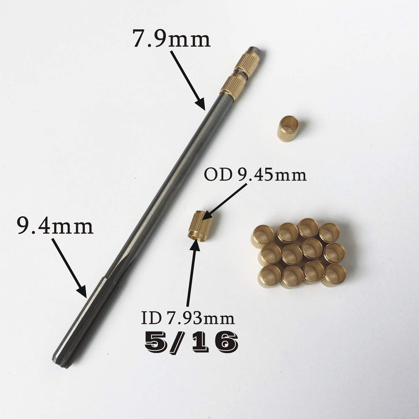 HENKYO Throttle Shaft Bushing Repair kit Repair 5/16 Shaft