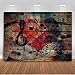 Music Stage Backdrop Note Wooden Wall Photography Background MEETSIOY 7x5ft Themed Party Photo Booth YouTube Backdrop GEMT1371