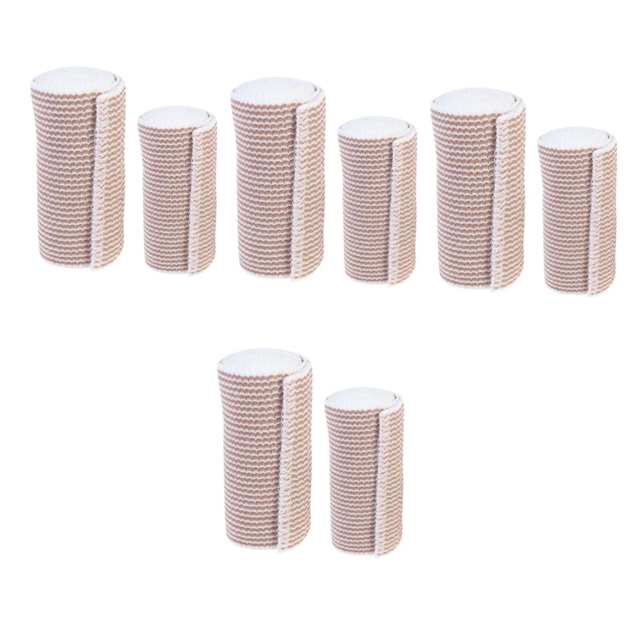 8rolls Sports Tapes Self Adhesive Wraps Body Tape for Ankle Wrist Finger Stretch Wrap for Sports Hiking Camping