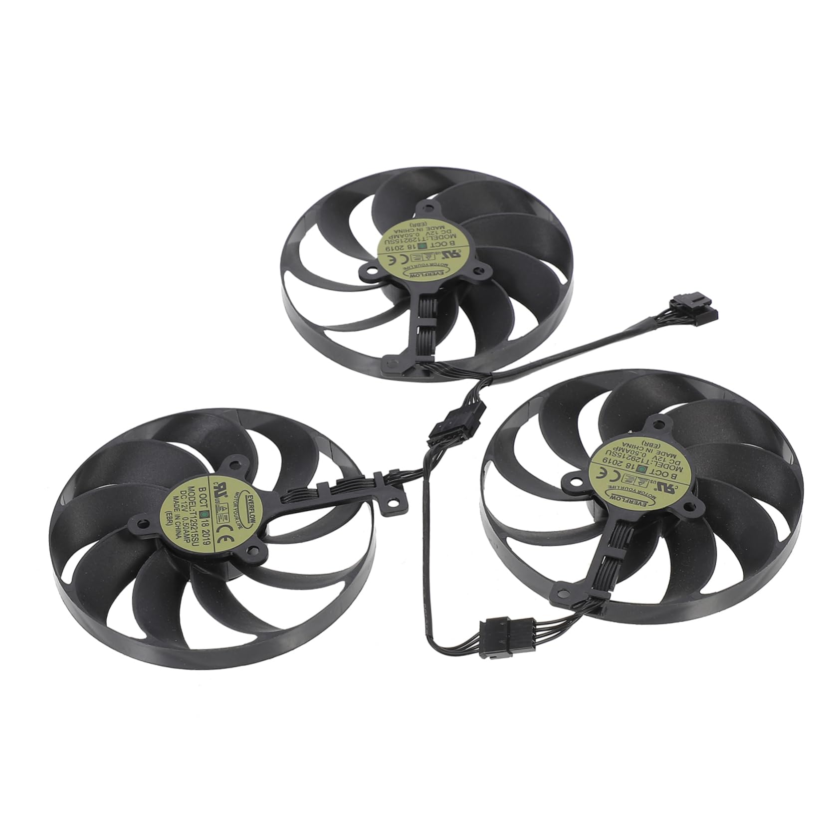NUOBESTY Ventilador De Refrigeración De Gpu Compatible Cfud Enfriador De Gpu Para Tarjeta Gráfica Ventilador De Refrigeración Para Computadora