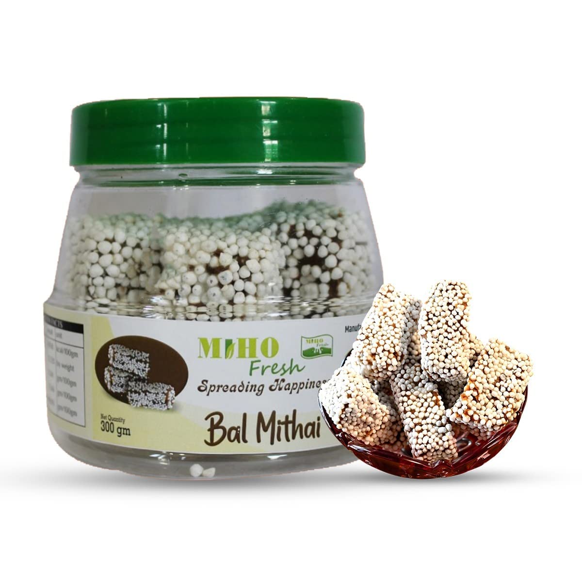 Mihofresh Uttarakhand Famous Bal Mithai| Famous Indian Sweets Box Rakhi Combo Gift Packs | Uttarakhand Sweet Made with Pure Desi Ghee,Khoya & Sugar Balls | (300G | Pack of 1) (B0DCPSR9XH) Amazon Price History, Amazon Price Tracker
