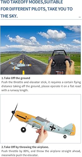 Miniatura 6 de GoolRC Aviones RC Aviones de control remoto Aviones RC Jet 2.4GHz Avión RC de 6 ejes Gyro Gliding Aviones Juguetes de vuelo para adultos Niños Niños