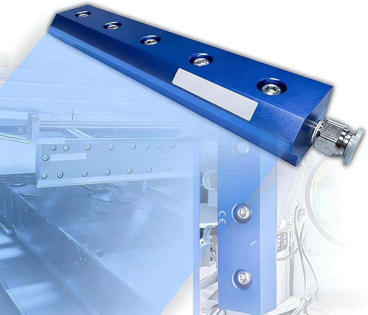 Soplador De Aire Industrial con Cuchilla De Aluminio para Soplado De Polvo, Interfaz De Rosca De 1/4", Intensidad Ajustable, Presión De Trabajo De 0,4 A 0,7 Mpa, 300mm