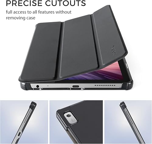 Miniatura 5 de CoBak Funda para Lenovo 9.0 pulgadas Tab M9 2023 1 generación, carcasa rígida con soporte delgado y parte trasera rígida protectora para Lenovo Tab