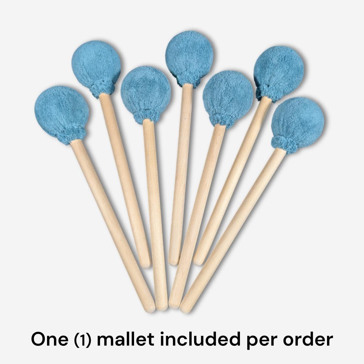 BLACK MAGIC Cosmic Tones Gong Mallet by Raven Sounds, Handmade in USA, Enhanced Overtones