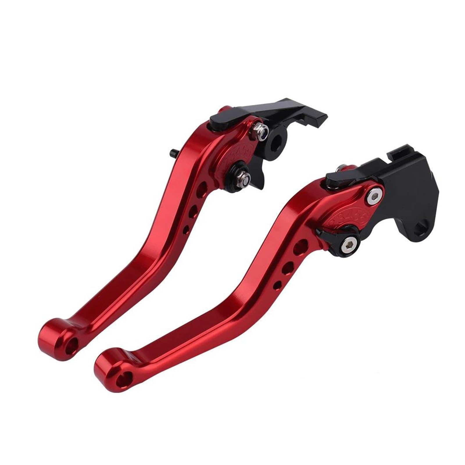 RVEVFBKBAL Motorcycle Brake Clutch Lever Handle for Ninja 650R Z650 Z900 for NINJA650R 2017-2022(Short Red)