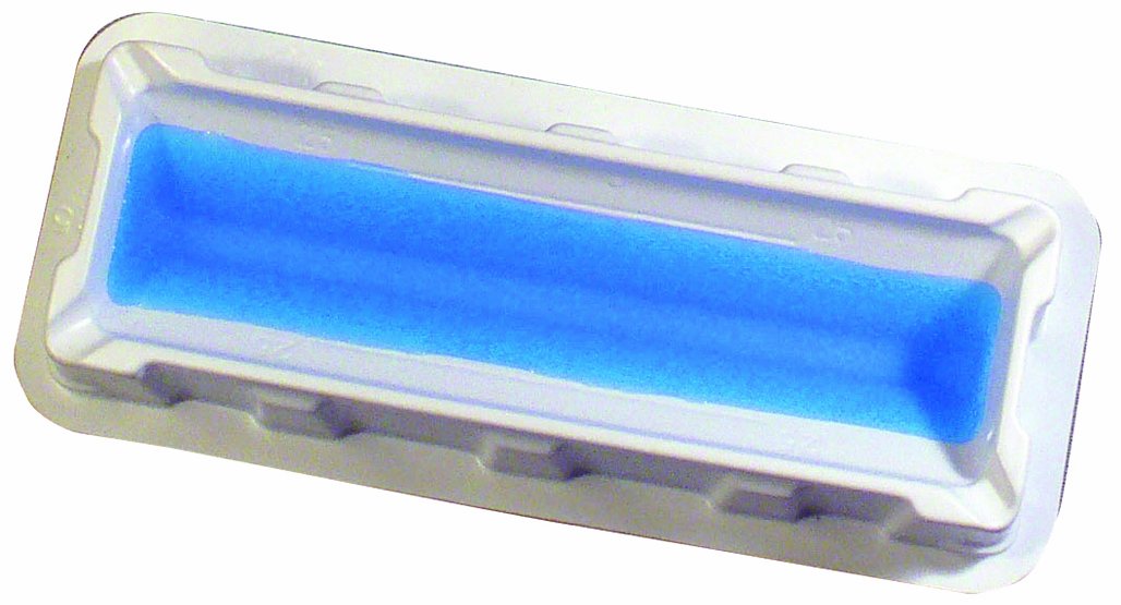 Thomas S505200 V Bottom Reagent Reservoir, 50mL Capacity, Sterile (Case of 200)