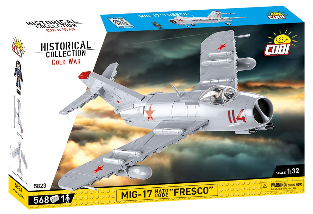 Amazon.co.jp: Cobi Historical Collection #5823 MIG-17 (フレスコ