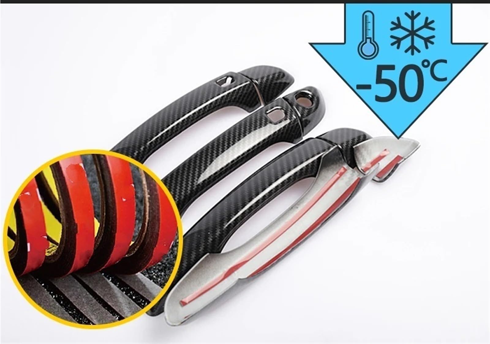 Couvre Poignées Portes RENAULT CLIO 2019 AUJOURD'HUI INOX 4 PIECES