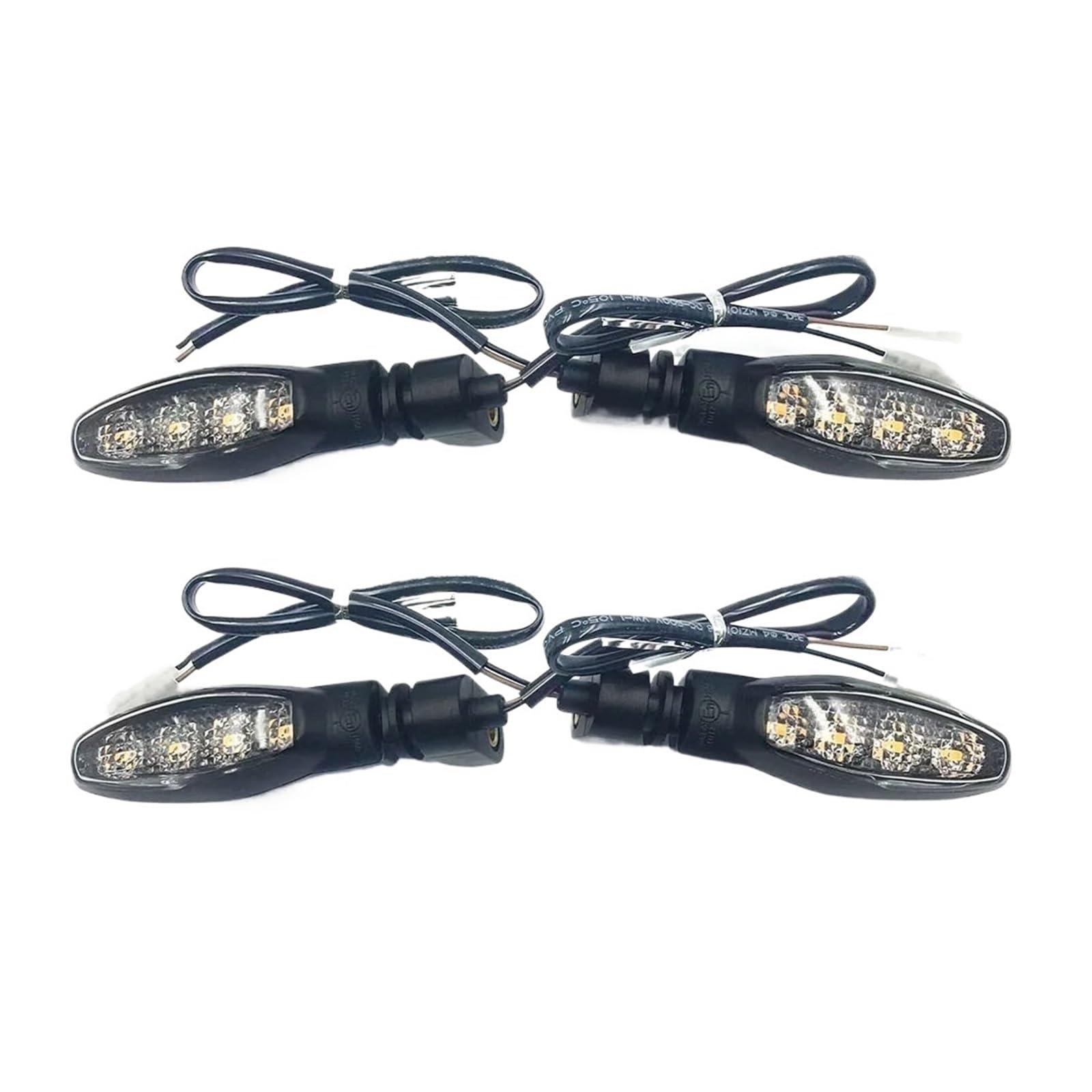 Per Tiger 800 900 1050 1200 XC XR 3 Velocità Twin Moto Lampeggiatore LED Indicatore Di Direzione indicatori moto(2 pair Clear)