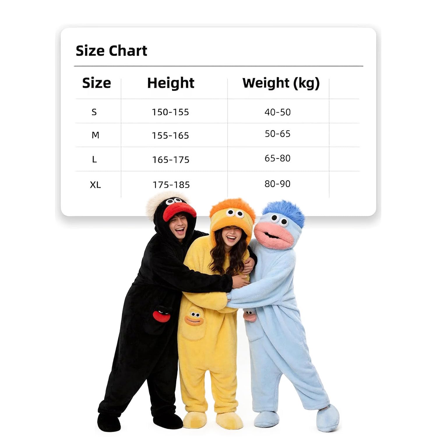 Pijama Divertidos una Pieza, Disfraz Divertido para Parejas, Monos de Disfraz de Animales Divertidos, Monos de Cosplay de Forro Polar, Pijamas cómodos de Forro Polar para Unisex