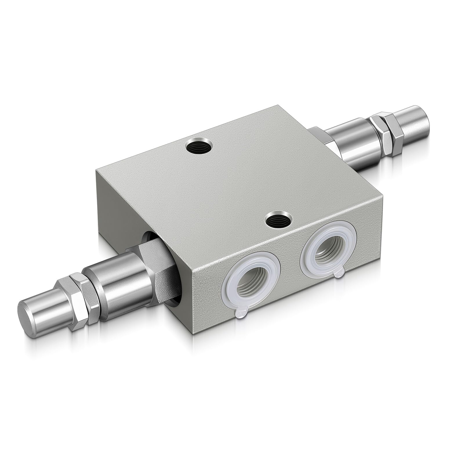 Dual Crossover Hydraulic Relief Cushion Valve 3/8 NPT Ports 12 GPM for Control Valve Motor Cylinder
