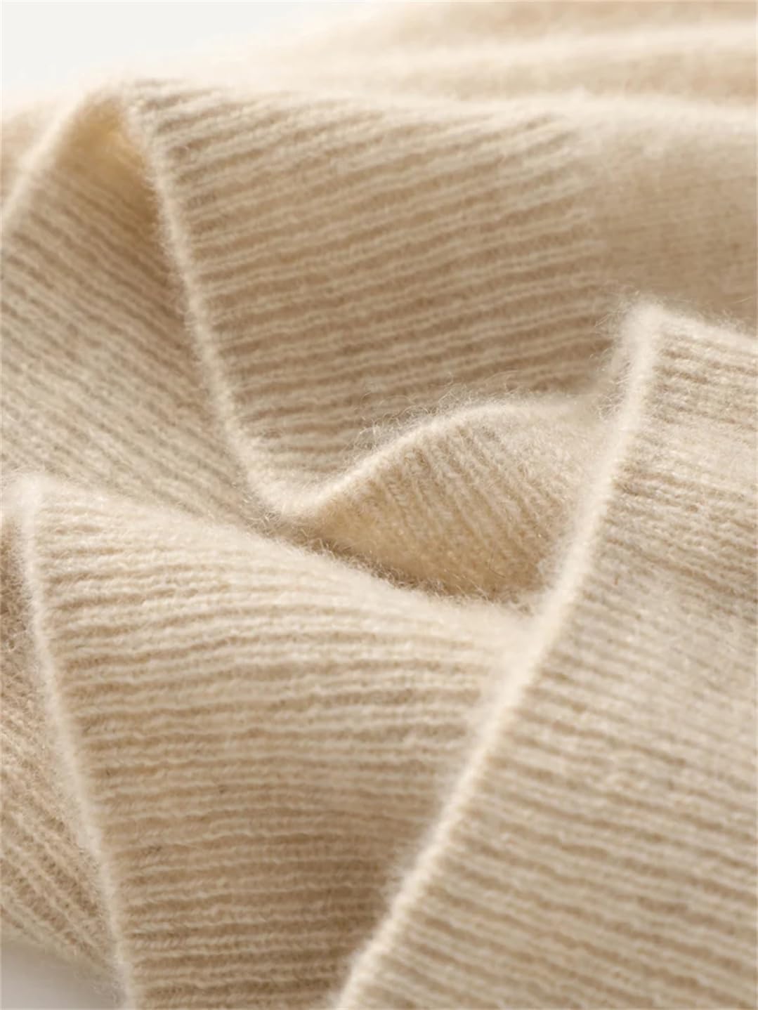 Women Woolen Crew Neck Sweater Vest Solid Sleeveless Casual Ribbed Pullover Knit Waistcoat