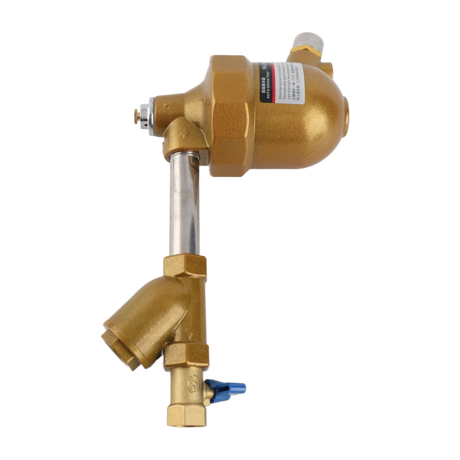 Valvola di drenaggio automatica del serbatoio di stoccaggio del gas Valvola di drenaggio del compressore d'aria robusta, stabile e senza perdite