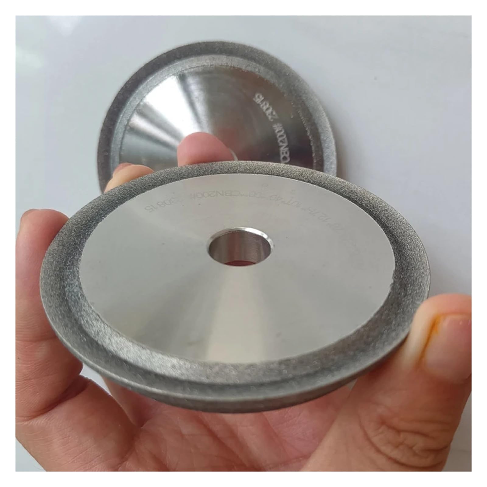Muela abrasiva de diamante CBN 13 tipo C 200# amoladora brocas de acero blanco(SDC 200grit)